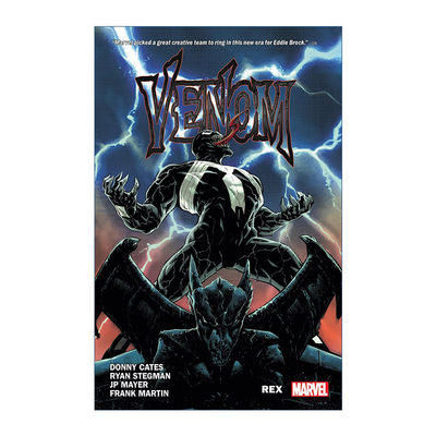 英文原版 Venom By Donny Cates Vol.1 Rex 毒液 卷一 漫威漫画 英文版 进口英语原版书籍