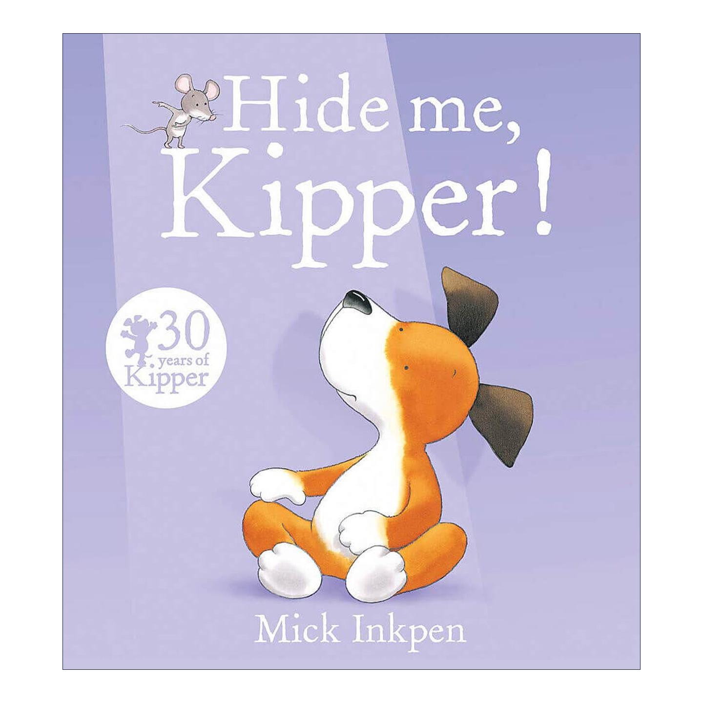 英文原版 Hide Me Kipper 小狗奇普藏起来 儿童启蒙认知绘本 廖彩杏书单 凯特·格林纳威大奖得主 Mick Inkpen 进口英语原版书籍