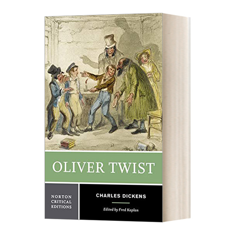 雾都孤儿英文原版小说 英文版 Oliver Twist 英文原版书 经典名著 查尔斯狄更斯 世界名著经典 (Norton
