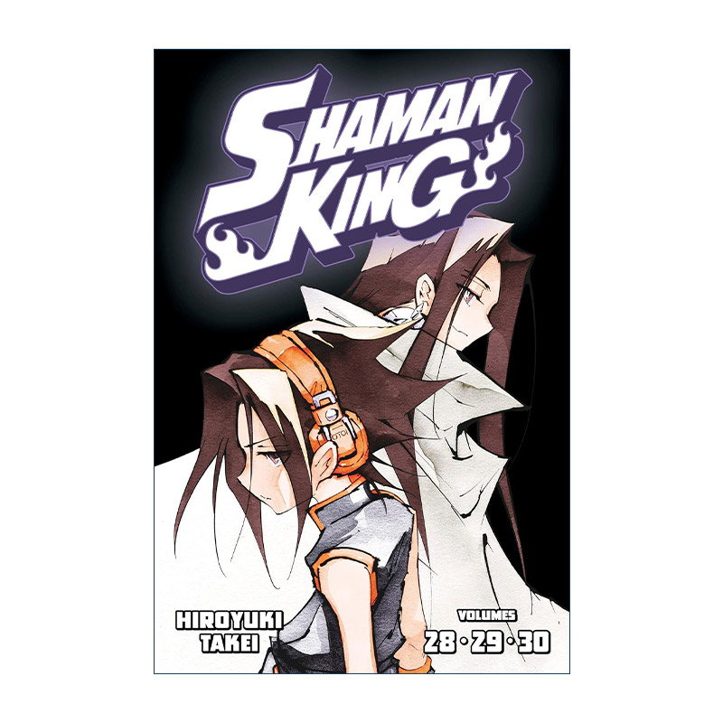 英文原版 SHAMAN KING Omnibus 10 Vol.28-30通灵王精选集10 28-30卷合订本同名动漫漫画英文版进口英语原版书籍