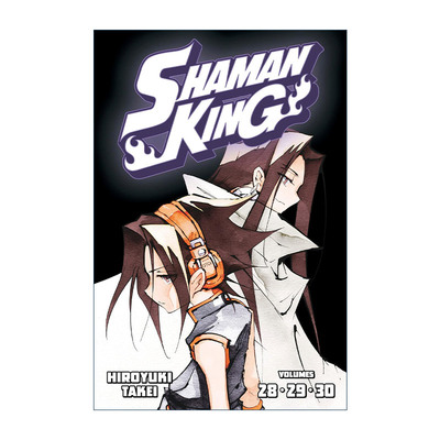英文原版 SHAMAN KING Omnibus 10 Vol.28-30 通灵王 精选集10 28-30卷合订本 同名动漫漫画 英文版 进口英语原版书籍