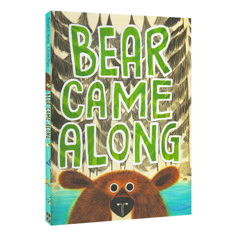 英文原版 精装 Bear Came Along 熊来了 2020凯迪克银奖 儿童幽默友谊主题故事绘本睡前阅读 英文版