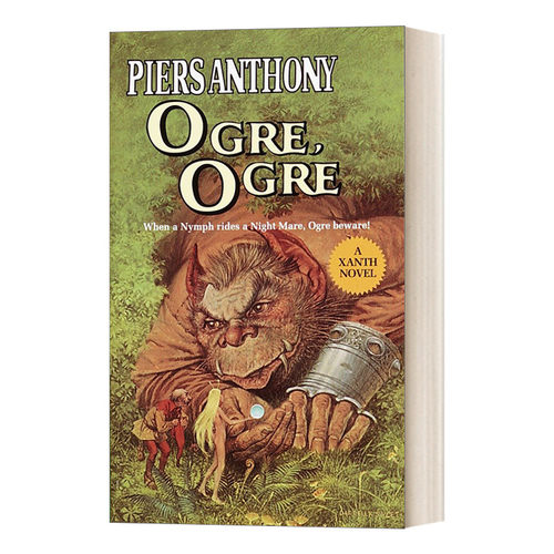 英文原版小说 Ogre Ogre Xanth Book 5 巨怪 巨怪 赞斯系列5 Piers Anthony皮尔斯·安东尼 英文版 进口英语原版书籍