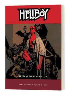 英文原版小说 Hellboy Vol. 1 Seed of Dest 地狱男爵 地狱小子 第一卷 毁灭的种子 英文版 进口英语原版书籍