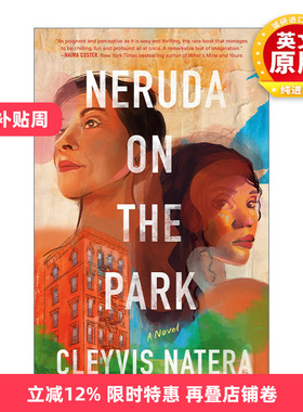 英文原版 Neruda on the Park 公园里的聂鲁达 女性小说 Cleyvis Natera 英文版 进口英语原版书籍