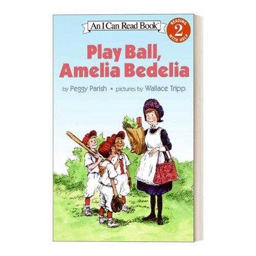 英文原版 Play Ball  Amelia Bedelia 玩球吧，阿米莉亚 糊涂女佣分级阅读 I Can Read Level 2 英文版 进口英语原版书籍
