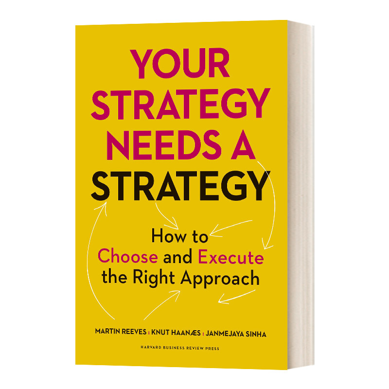 英文原版 Your Strategy Needs a Strategy 您的战略需要战略 如何选择和执行正确的方法 精装 英文版 进口英语原版书籍 书籍/杂志/报纸 原版其它 原图主图