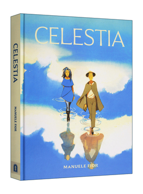 英文原版 Celestia 天空岛 科幻图像小说 欧洲漫画 Manuele Fior插画 精装 英文版 进口英语原版书籍