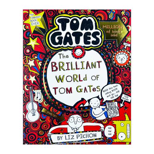 英文原版 Tom Gates 1 The Brilliant World of Tom Gates 汤姆盖茨系列 英文版 进口英语原版书籍