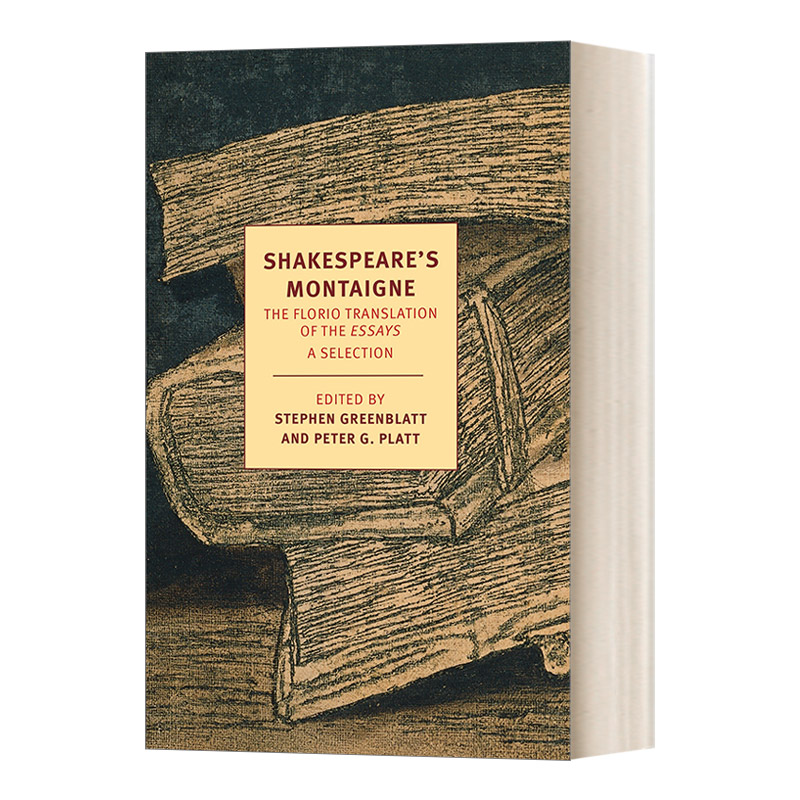 英文原版 Shakespeare's Montaigne 莎士比亚的蒙田 弗洛里奥翻译的随笔选集 英文版 进口英语原版书籍