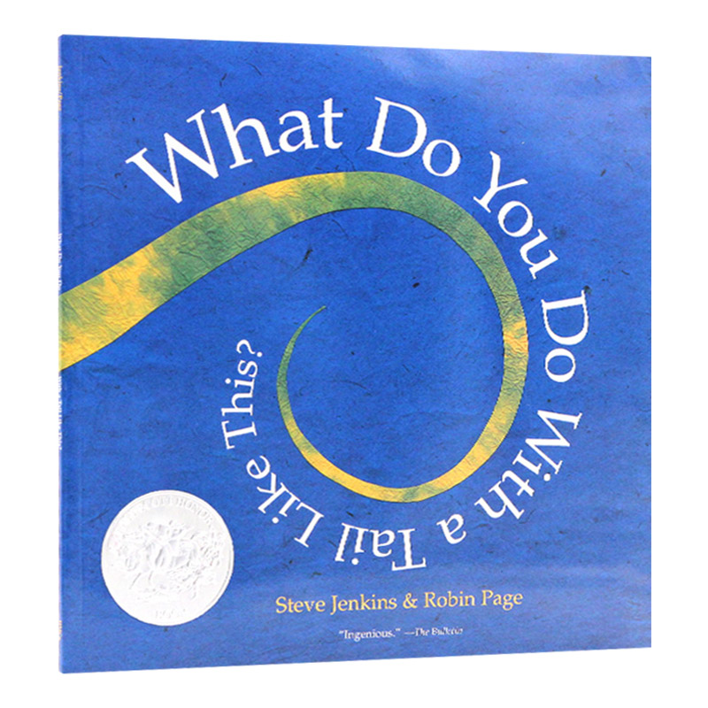 这样的尾巴可以做什么 英文原版绘本 What Do You Do with a Tail Like This 凯迪克银奖作品 英文版进口原版英语书籍儿童全英语书