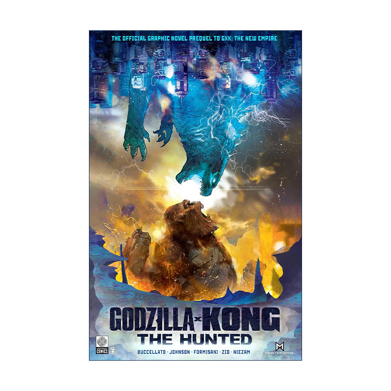 英文原版 Godzilla x Kong The Hunted 哥斯拉大战金刚2 电影前传漫画 英文版 进口英语原版书籍