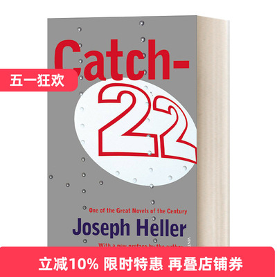 英文原版小说 Catch-22 第二十二条军规 约瑟夫·海勒 英文版 进口英语原版书籍