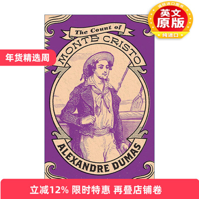 英文原版 The Count of Monte Cristo Vintage Classics 基督山伯爵 Alexandre Dumas大仲马 英文版 进口英语原版书籍
