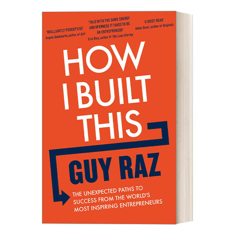 英文原版 How I Built This 我是如何建立这一切的 成功创业经验分享 英文版 进口英语原版书籍