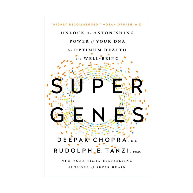 英文原版 Super Genes 超级基因 如何改变你的未来 Deepak Chopra 英文版 进口英语原版书籍