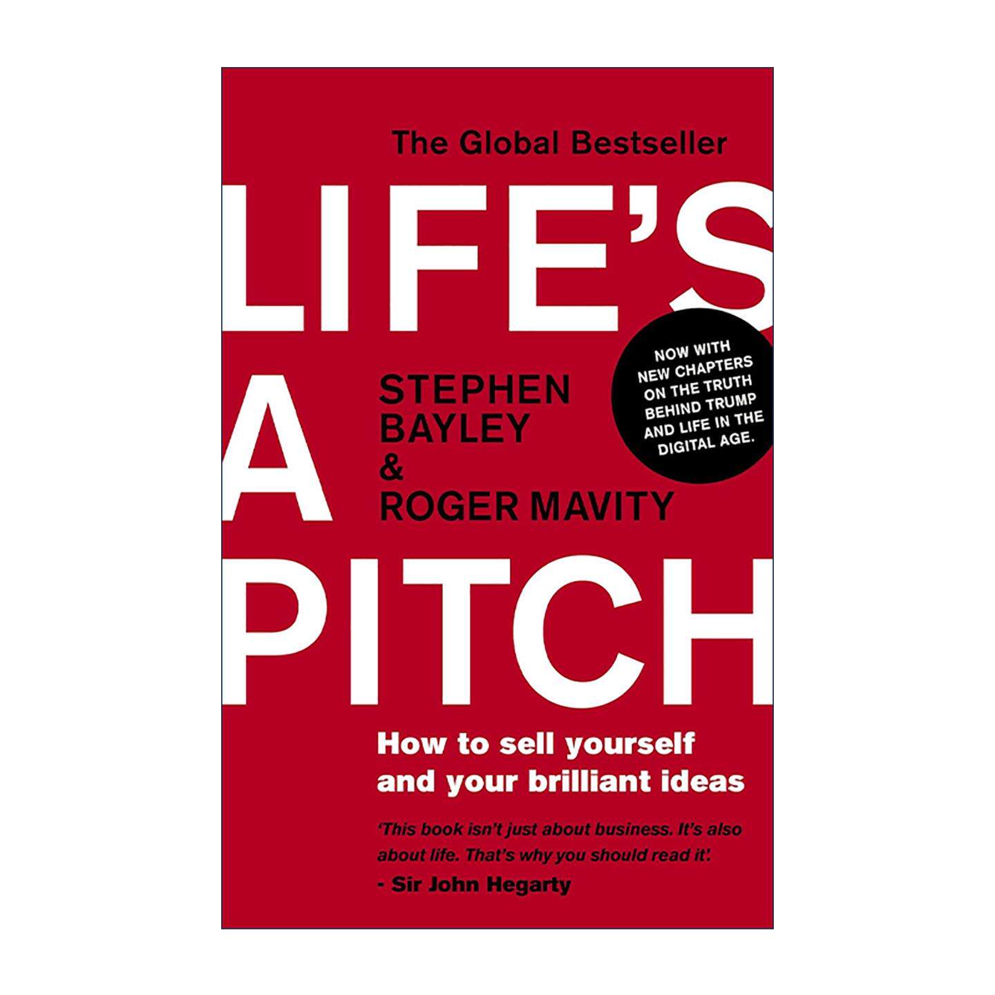 英文原版 Life's a Pitch 人生就像一场推销 如何推销你自己和你的想法 Stephen Bayley 英文版 进口英语原版书籍