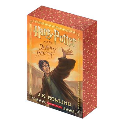 英文原版 Harry Potter and The Deathly Hallows 哈利波特与死亡圣器 彩边版 英文版 进口英语原版书籍