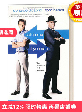 英文原版 Catch Me If You Can 猫鼠游戏 弗兰克·阿巴格内尔 迪卡普里奥 汤姆汉克斯 主演同名电影原著 英文版 进口英语原版书籍