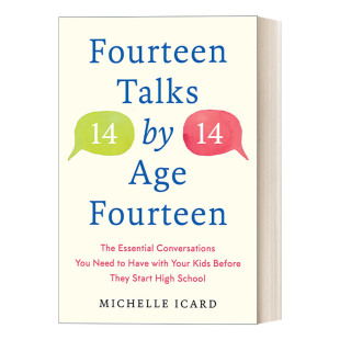 英文原版 Fourteen Talks by Age Fourteen青春期关键对话 如何与你的孩子无话不谈 Michelle Icard 精装 英文版 进口英语原版书籍