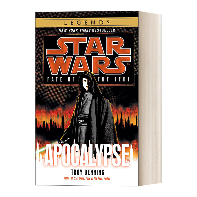 英文原版小说 Star Wars Fate of the Jedi 09 Apocalypse 星球大战 绝地的命运系列9 末世 科幻小说 简装 英文版 进口英语原版书