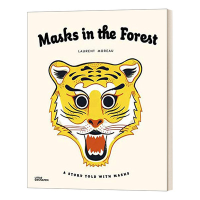 [Gestalten出版]Masks in the Forest森林里的面具 英文原版儿童亲子互动读物