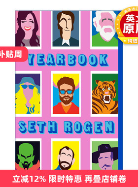 英文原版 Yearbook 塞斯·罗根自传 Seth Rogen 影视企业名人传记 商业经验历程 英文版 进口英语原版书籍