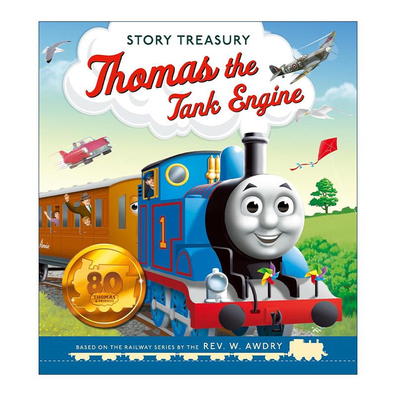 英文原版 Thomas the Tank Engine Story Treasury 托马斯小火车六合一精装故事绘本 80周年纪念版 英文版 进口英语原版书籍