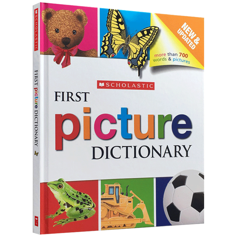 正版现货 学乐幼儿图画字典图解词典 英文原版 3-5岁 Scholastic First Picture Dictionary 适合低幼的英语启蒙字典 英文版进口书