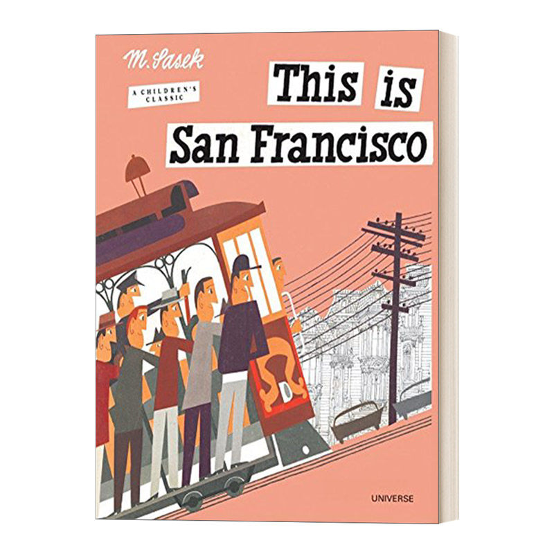 英文原版绘本 This Is San Francisco 这里是旧金山 THIS IS系列 米先生的世界旅游绘本 精装 英文版 进口英语原版书籍