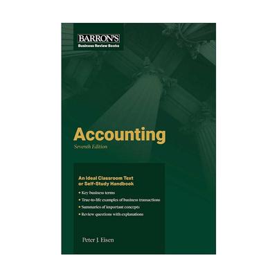 英文原版 Accounting 巴朗商业评论 会计 第7版 英文版 进口英语原版书籍