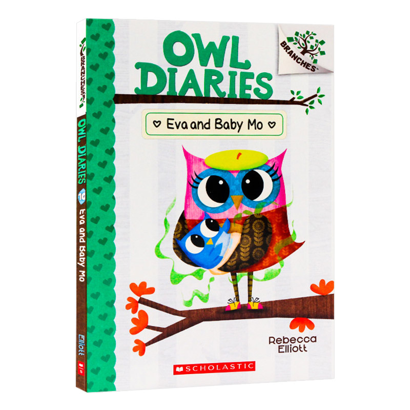 猫头鹰日记10 伊娃和莫宝宝 英文原版 Owl Diaries #10 Eva and Baby Mo 学乐大树系列 英文版 进口英语书籍儿童全英语书