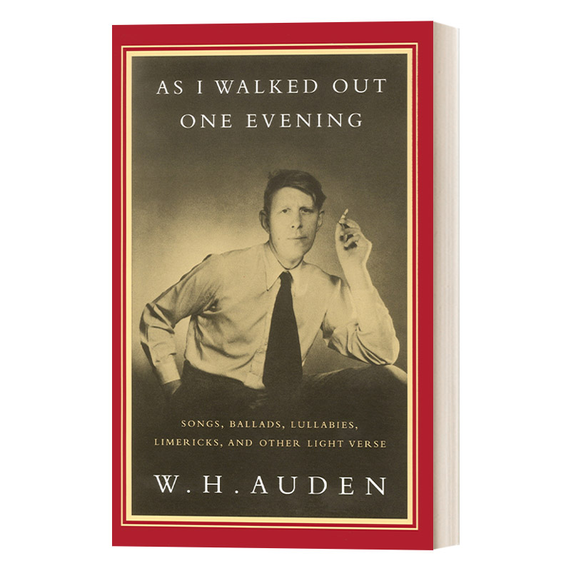 英文原版 As I Walked Out One Evening 漫步夜色中 W.H.Auden奥登诗选 英文版 进口英语原版书籍