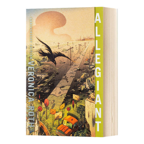 英文原版小说 Allegiant - Divergent Trilogy Book 3分歧者3 10周年纪念版 英文版