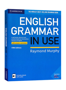 剑桥中级英语语法书 英文原版 English Grammar in Use 中学自学工具书 含电子书及答案 英文版进口原版书籍