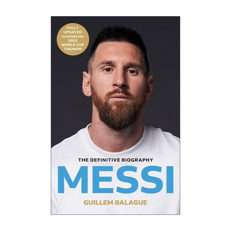 英文原版 Messi 梅西传记新版 含2022年世界杯及梅西转回迈阿密 英文版 进口英语原版书籍