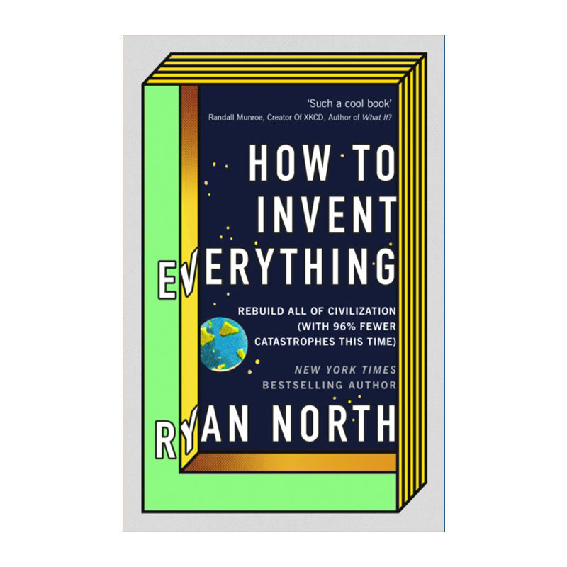 英文原版 How to Invent Everything 万物发明指南 时间旅行者生存手册 瑞安·诺思 精装 英文版 进口英语原版书籍