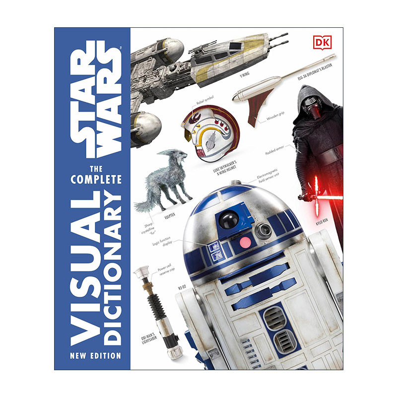 英文原版 Star Wars The Complete Visual Dictionary New Edition DK星球大战完全图解百科 精装 英文版 进口英语原版书籍,书籍/杂志/报纸,艺术类原版书,淘宝优惠券,粉丝福利购,淘宝优惠卷