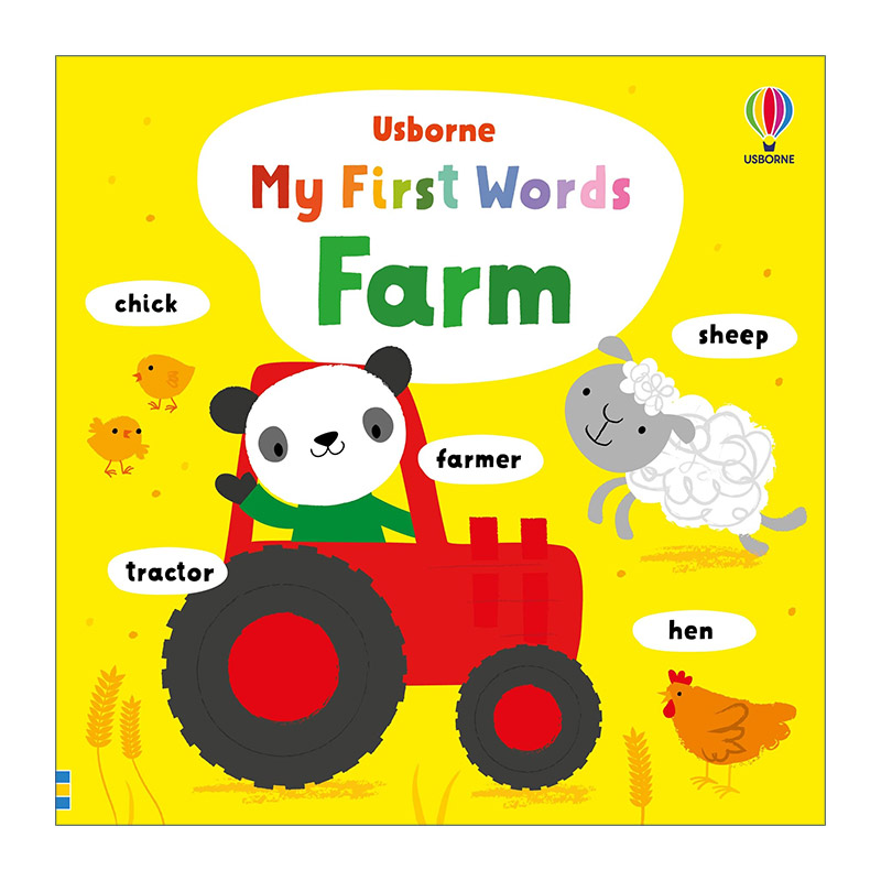 英文原版 My First Word Book Farm 我的单词启蒙绘本 农场 英文版 进口英语原版书籍图片