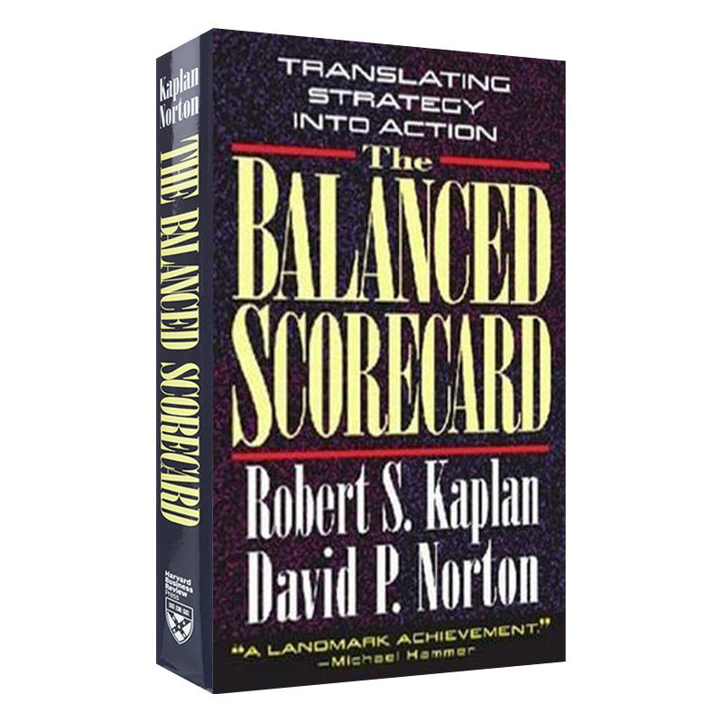 英文原版 The Balanced Scorecard 平衡计分卡 化战略为行动 精装 Robert S. Kaplan卡普兰 英文版 进口英语原版书籍