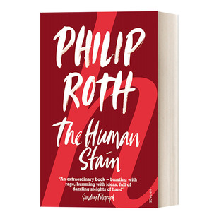 英文原版 The Human Stain 人性的污秽 菲利普·罗斯 英文版 进口英语原版书籍
