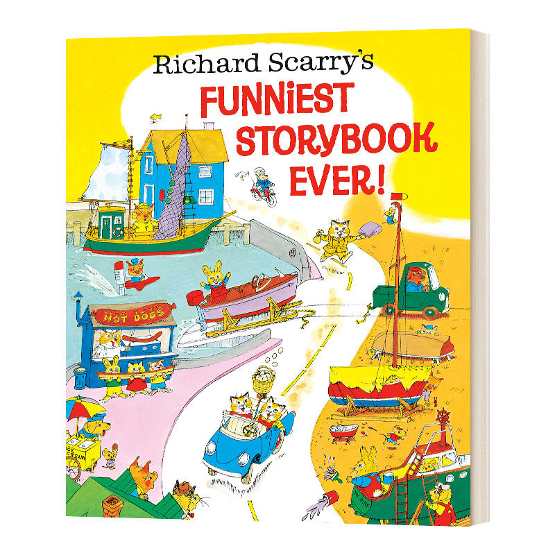 英文原版绘本 Funniest Storybook Ever 斯凯瑞 好笑的故事书 精装 英文版 进口英语原版书籍儿童全英语书