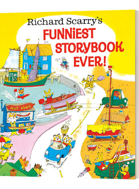英文原版绘本 Funniest Storybook Ever 斯凯瑞 好笑的故事书 精装 英文版 进口英语原版书籍儿童全英语书