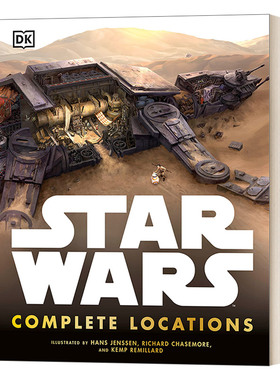 英文原版 Star Wars Complete Locations Updated Edition 星球大战电影场景解析设定画册 精装 英文版 进口英语原版书籍