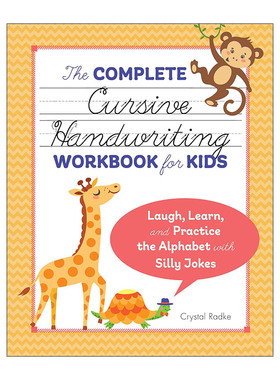 英文原版 The Complete Cursive Handwriting Workbook for Kids 儿童英语连笔书写练习册大全 英文版 进口英语原版书籍