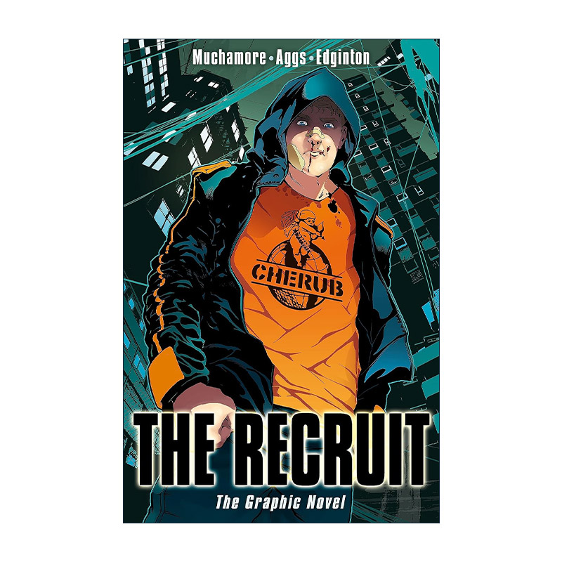 英文原版 CHERUB The Recruit Graphic Novel 小天使系列1漫画小说 英文版 进口英语原版书籍