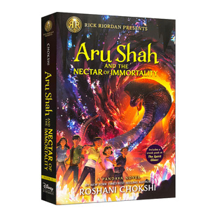Series Immortality Nectar and Aru the 英文原版 阿魯沙與永生甘露 Roshani 波西杰克遜書系列 Shah Pandava Chokshi