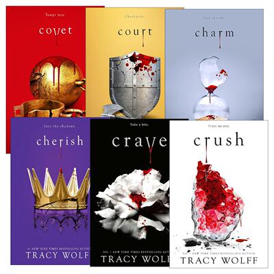 英文原版 Crave系列1-6册 Tracy Wolff 吸血鬼奇幻浪漫小说 珍惜/渴望/魅力/粉碎/觊觎/法院 英文版 进口英语原版书籍
