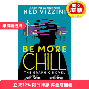 英文原版 Be More Chill the Graphic Novel 冷静点 扮酷 同名百老汇音乐剧原著漫画版 精装 英文版 进口英语原版书籍