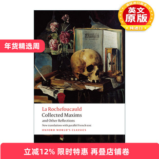 英文原版 Collected Maxims and Other Reflections 拉罗什福科 道德箴言录 牛津世界经典系列 英文版 进口英语原版书籍